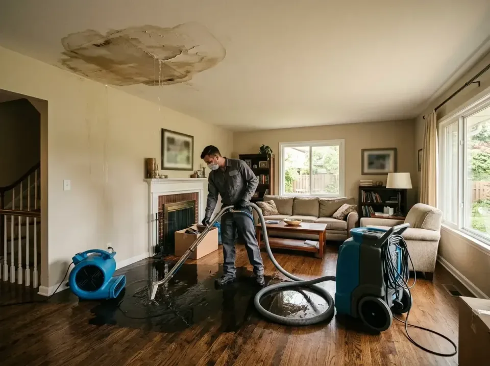 attic-pipe-burst-ceiling-drip-008 — frequently asked questions, Water Damage Restoration & Carpet Care in Pilot Point, TX